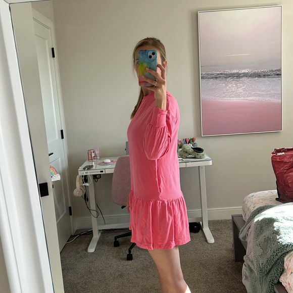 EUC Smash + Tess Essentials Dress in Ginger Pink - Picture 3 of 7